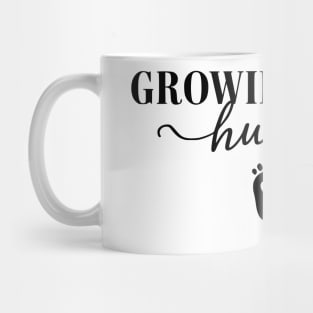 Growing A Tiny Human – Funny Pregnancy Mom Retro Mother’s Day Gift Mug
